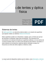 Sistemas de Lentes y Óptica Física