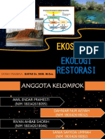 Ekosistem Dan Ekologi Restorasi 