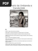 Dicionário Da Umbanda e Candomblé