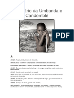 Dicionário Da Umbanda e Candomblé
