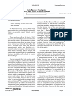 Intelligence Analysis PDF