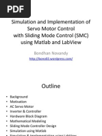 Simulation and Implementation of Servo Motor Control With Sliding Mode Control (SMC) Using Matlab and Labview