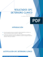 GPC Deterioro Clinico