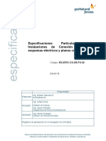 Especificaciones Particulares para Conexion y Enlace Diagramas PDF