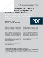 Los derechos humanos en los textos clásicos y contemporáneos de las relaciones internacionales*