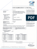 Certificado de Calibracion 2019 PDF