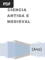  CIENCIA ANTIGA  E MEDIEVAL