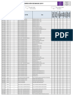 Check List de Inspección de Bancas