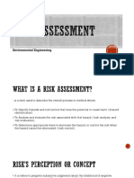 Environmental Risk Assessment Process