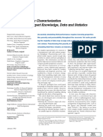 Reservoir Characterization Using Expert Knowledge, Data and Statistics