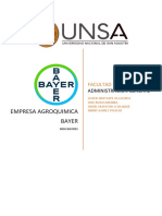 INDICADORES ECONOMICOS Y ECOLOGICOS Bayer