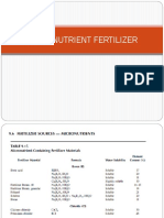 D - Micronutrient Fertilizer