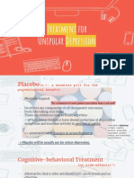Treatment of Unipolardepression