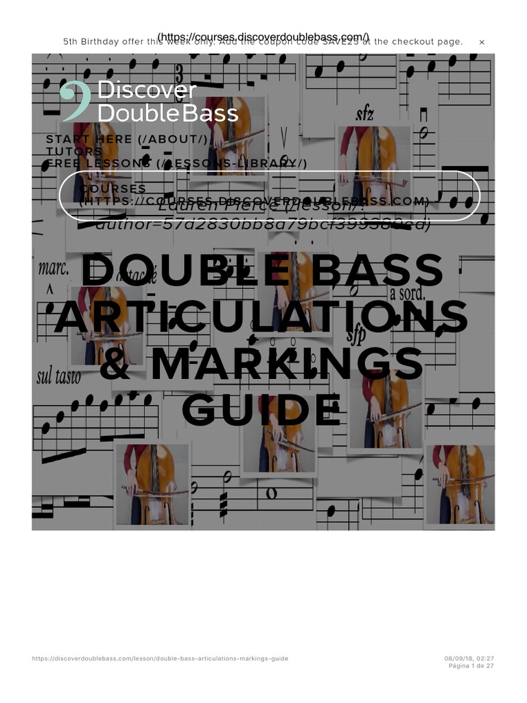Double Bass Articulations & Markings Guide: Lauren Pierce (/lesson