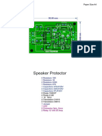 Speaker Protection Board For High Power Audio Amplifiers - ELECTRO INDIA