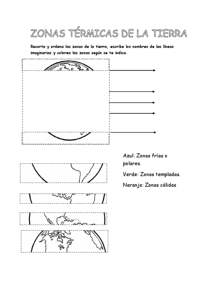 Zonas Térmicas de La Tierra