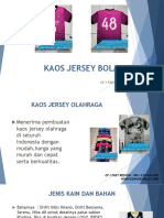 Kaos Jersey Bola, Kaos Bola Murah, Kaos Bola Bagus, CP 081 5555 6065 