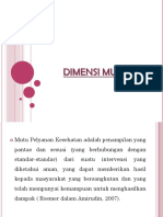 2. DIMENSI MUTU