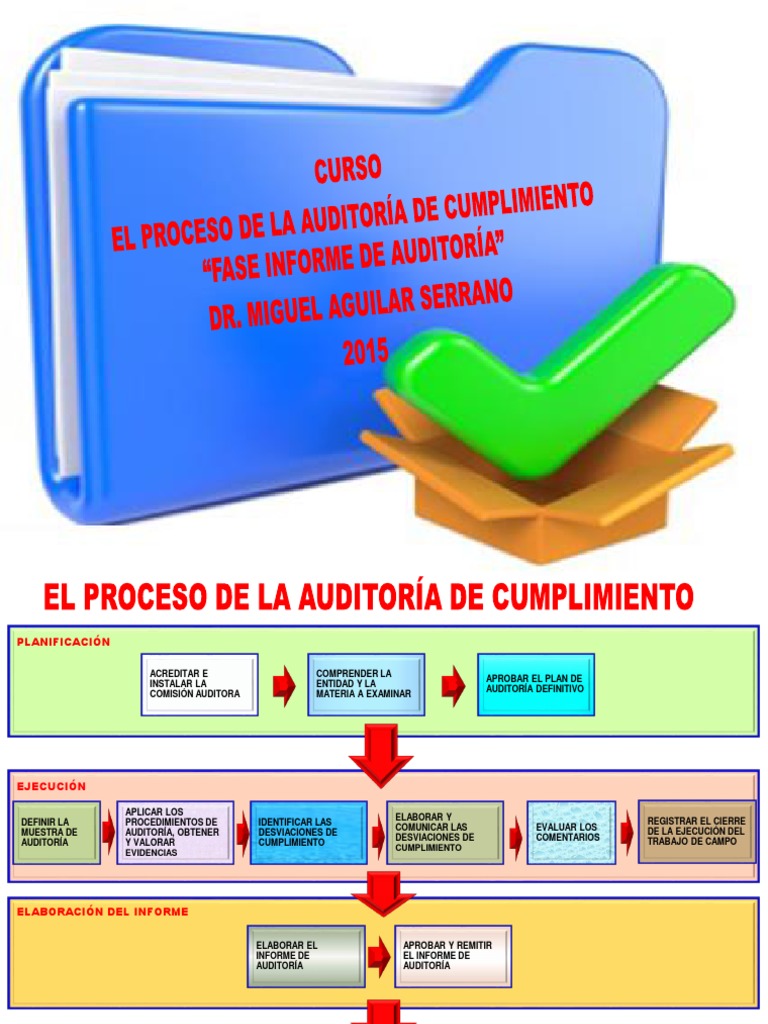 Informe de Auditoría de Cumplimiento | PDF | Auditoría | Derecho penal