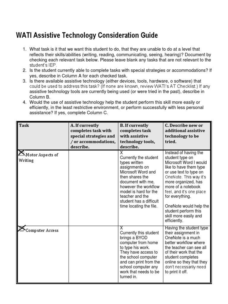 Accudemia Assistive Tech Guide | PDF | Individualized Education Program ...