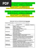 Licenciaturas 1 Semestre Temos a Pronta Entrega Whatsapp 91988309316