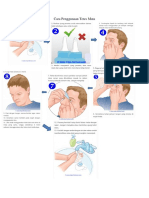 Cara Penggunaan Tetes Mata