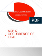 Coal & Coalification: Presented By: Shahzaib Sheikh Registration No: 04111513006