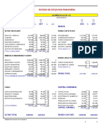 Analisis Financiero, Edo. Flujo Efectivo TAREA 5