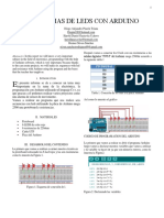 Secuencias de Led Arduino