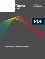 Annual Report: Communicating - Facilitating - Regulating