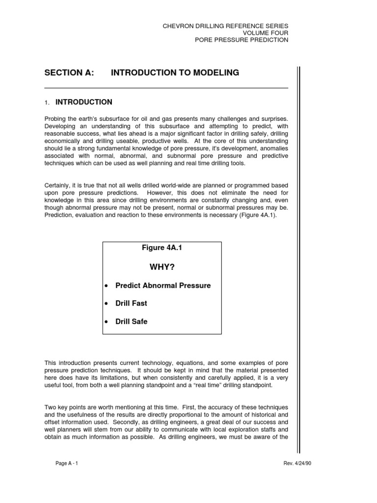 Pore Pressure Prediction Techniques | PDF | Porosity | Sedimentary Rock