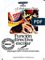 Función Directiva Escolar. Guía de Autoperfeccionamiento PDF