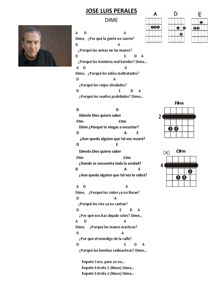 Jose Luis Perales Guitarra PDF