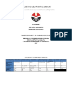 Analisi Soal UN Kimia 2016 - KLPK 5