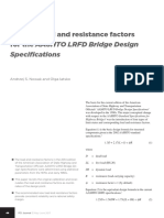Revised Load and Resistance Factors For The AASHTO LRFD - Andrzej S. Nowak PDF
