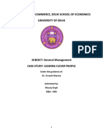 General Management Assignment - Rituraj Singh PDF