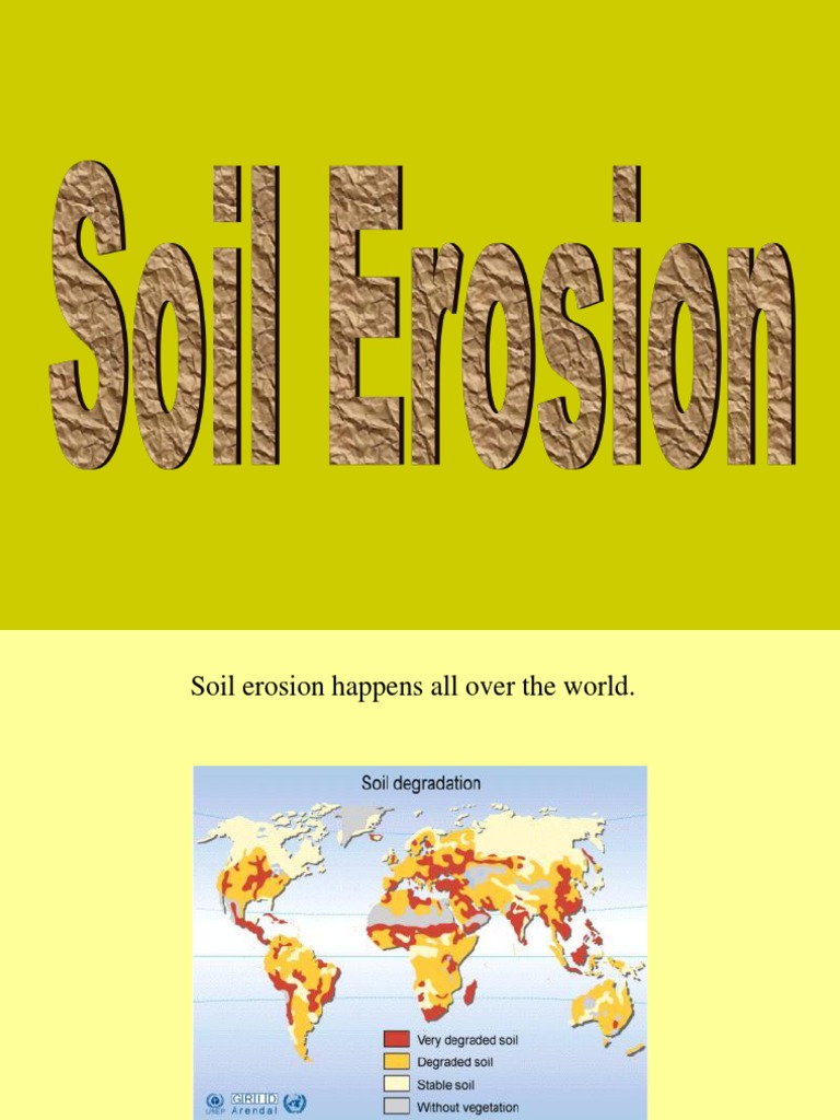 Soil Erosion | PDF