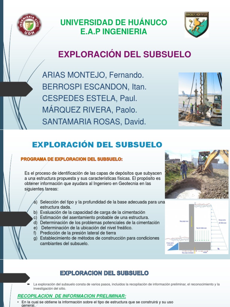 Exploración Del Subsuelo Pdf Refracción Olas