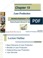 Lean Production: Operations Management - 5 Edition