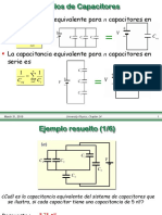 Ejercicios Combinaciones Capacitores PDF