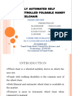 Design of WHEELCHAIR PPT Final