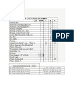 Box Dimensions and Contents for Various Worker Counts