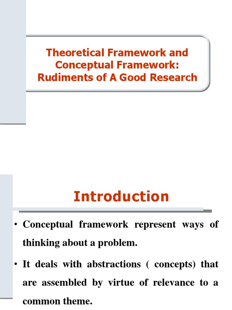 Importance of Conceptual Frameworks in Research | PDF | Hypothesis ...