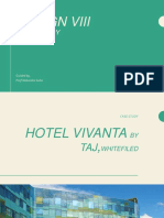 Hotel Vivanta Case Study PDF