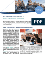 AESGP Regulatory Conference, Conference Report