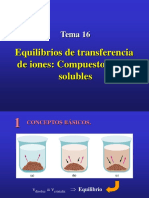 Cap 16 - Compuestos Poco Solubles