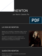 La Vida de Newton