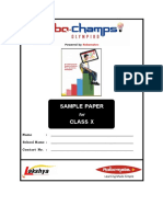 Class X Sample Paper