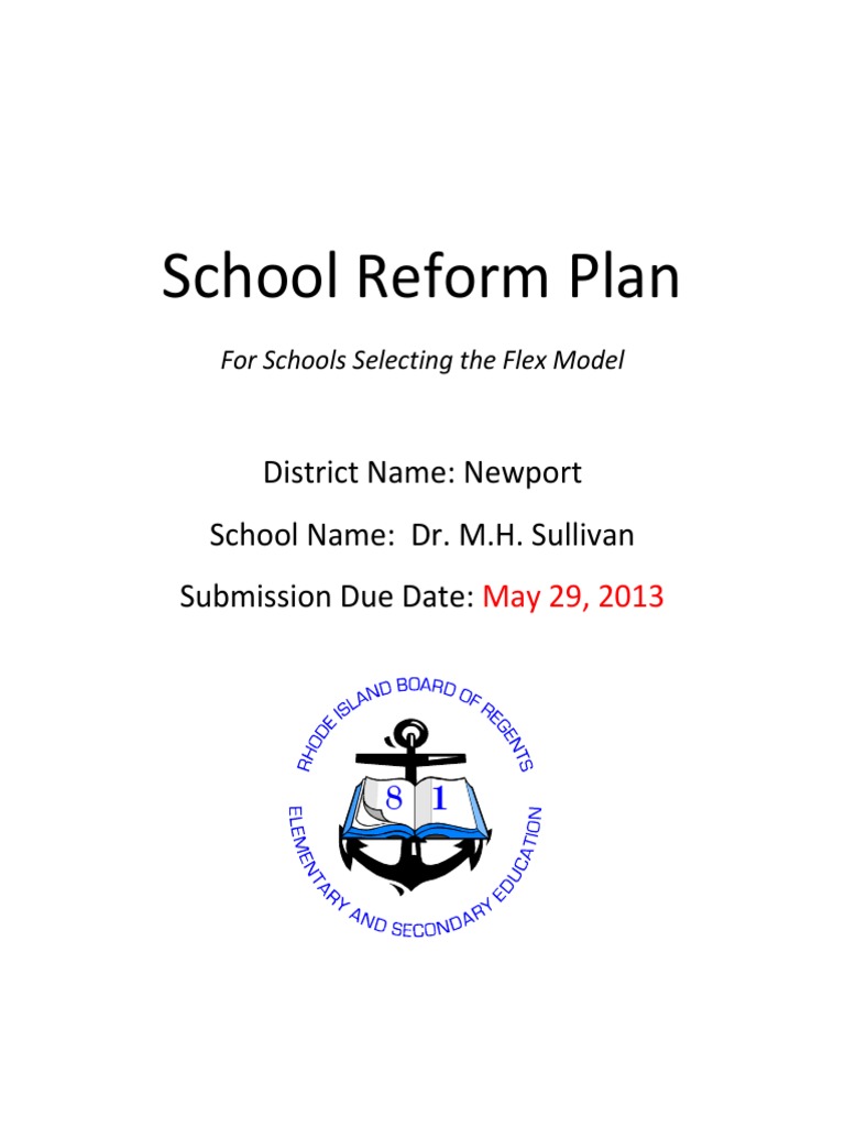 Newport School Reform Plan Overview | PDF | Education Reform | School ...