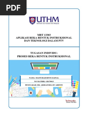 Reka Bentuk Instruksional Teori Instruksional Ppt Download